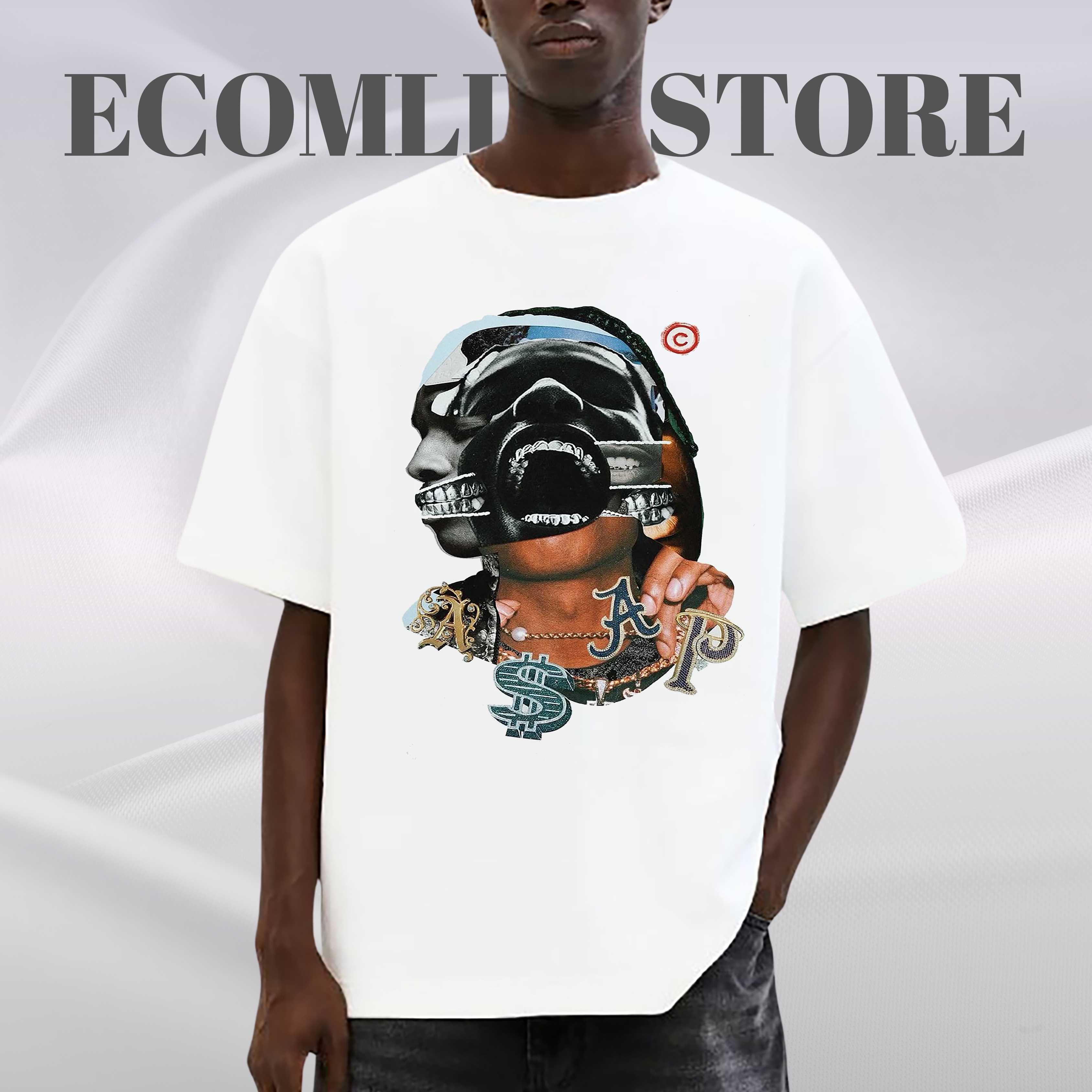 Asap Rocky T-Shirt, Stare Vibe Tee, Hiphop Merch